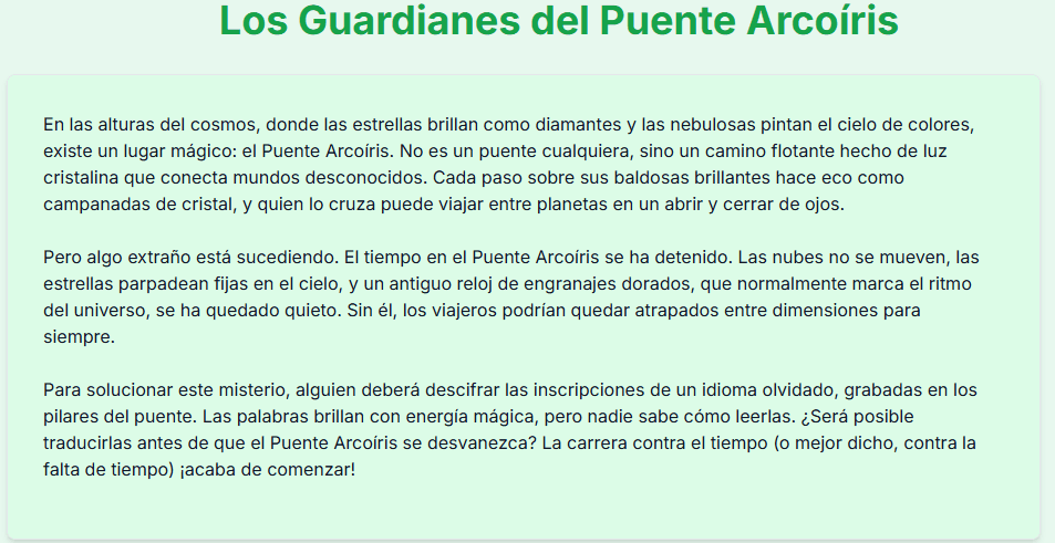 Ambientación Inmersiva - cuentos interactivos para niños